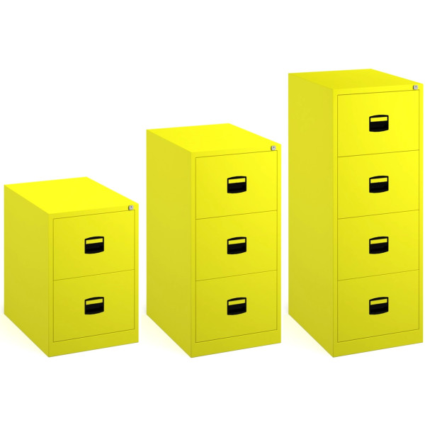 Contract Steel Filing Cabinet - 35KG - ANTI-TILT